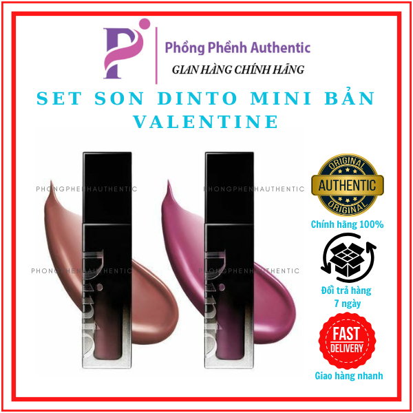 SET SON DINTO MINI BẢN VALENTINE LIMITED FAMILY