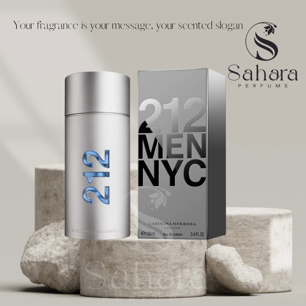 [ FULL BOX ] 212 Men NYC EDT 100ml | Nước hoa nam Carolina Herrera | Sahara Perfume