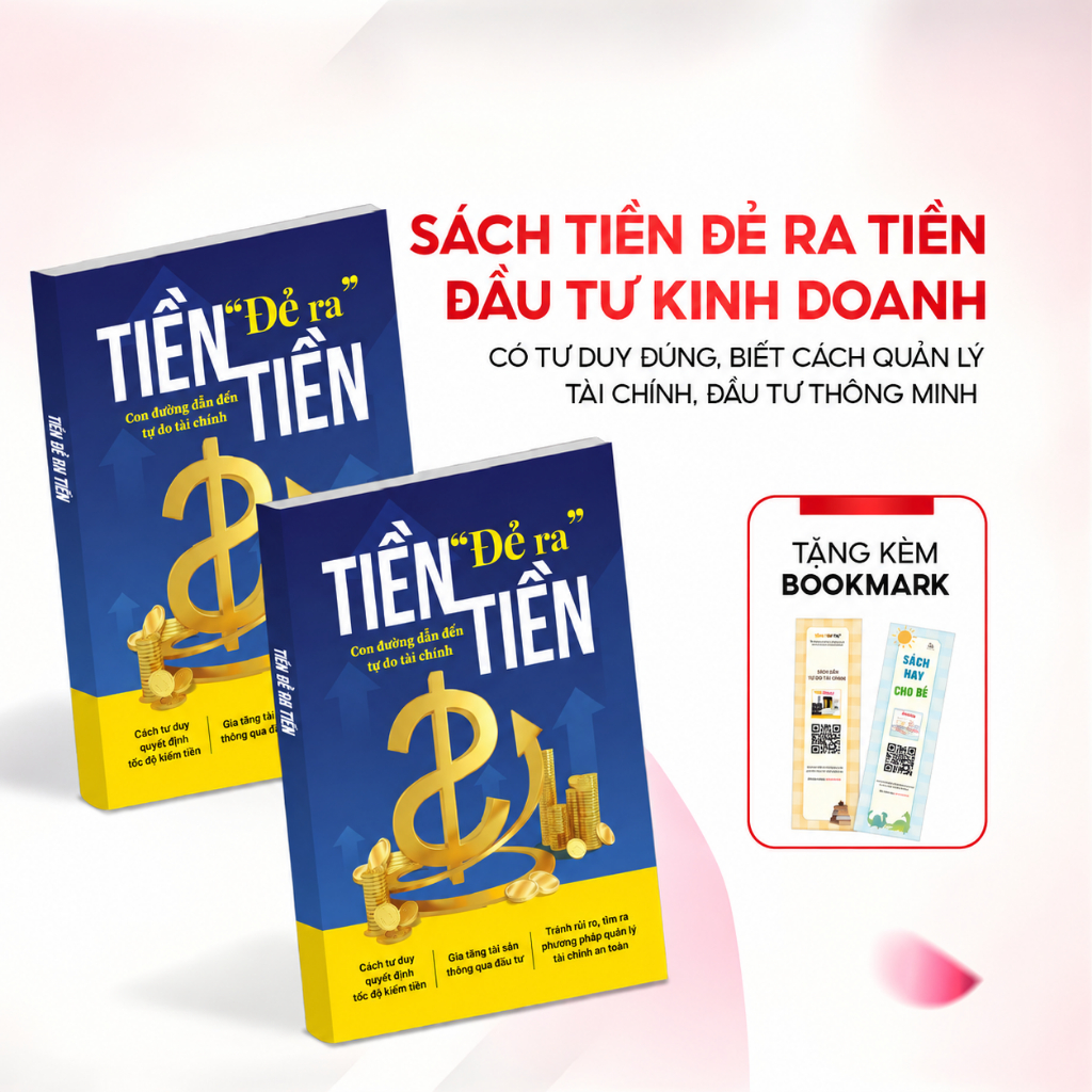 Sách tư duy kinh doanh & đầu tư - Tiền đẻ ra tiền Milo Steam (Bí quyết tự do tài chính)