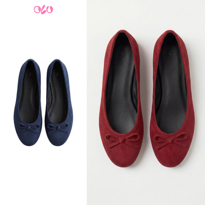 Giày búp bê OLV đế bệt dễ thương Ballet Flats nhiều màu phù hợp mọi dịp