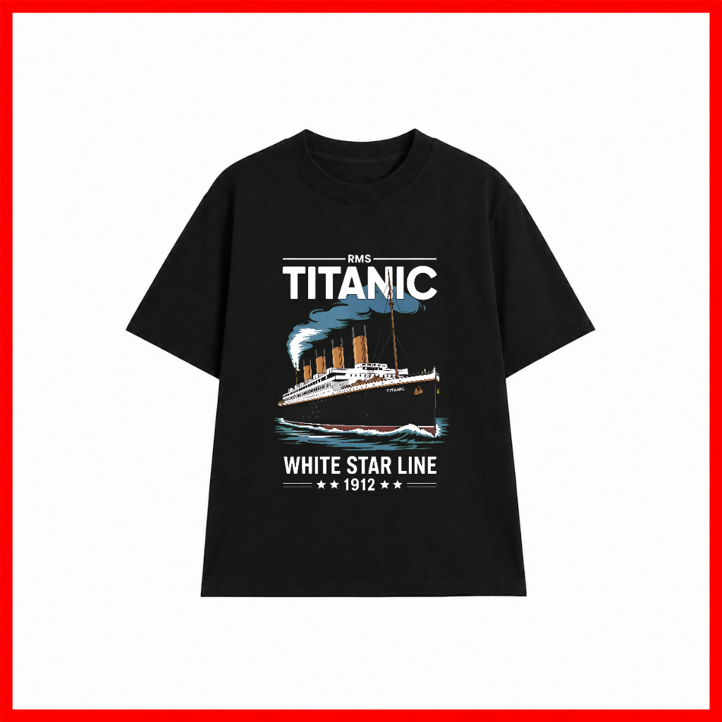 Áo Thun TITANIC, IMDb Top 250 movies, Unisex Form Rộng Cotton Mềm