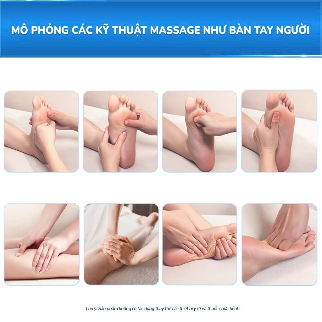 Máy Massage Bàn Chân BUMAS M15 -  Máy Massage Chân Rung Bấm Huyệt - Giảm Đau Gót Chân, Gan Bàn Chân | BigBuy360 - bigbuy360.vn