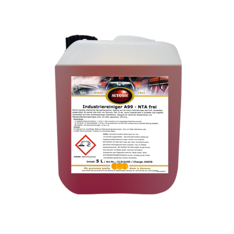 AUTOSOL® Industrial Cleaner A99 TẨY ĐA NĂNG , DẦU MỠ , CÔNG NGHIỆP A99 1 lít, 5 lít, 25 lít...