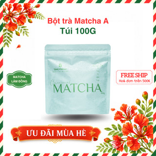 Bách Vị B'lao | Bột trà Matcha A Tằng Vĩnh An MAOLA - Túi 100g