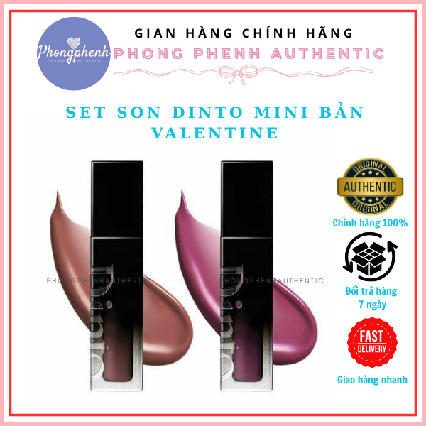 SET SON DINTO MINI BẢN VALENTINE LIMITED FAMILY
