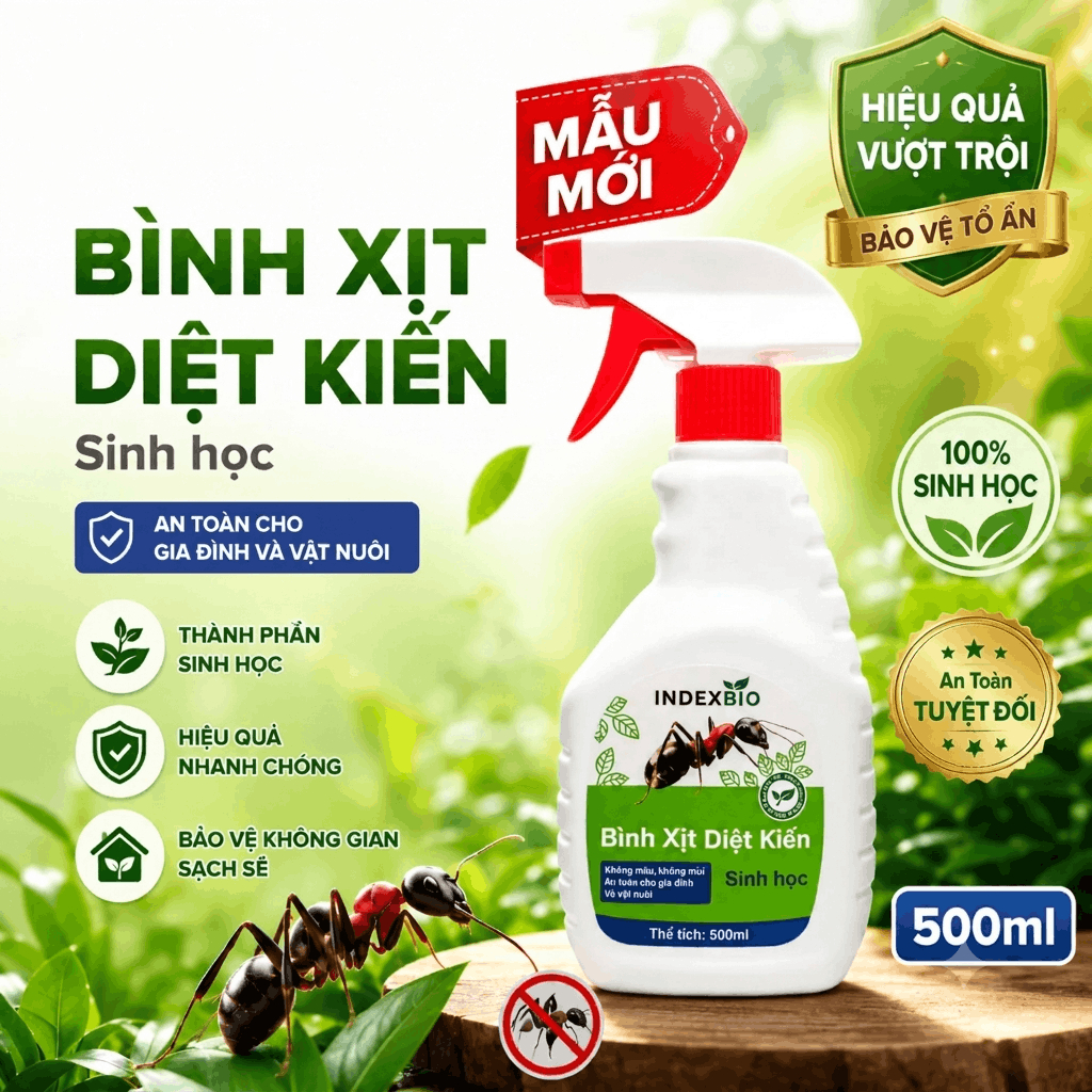 Xịt đuổi Côn Trùng, Đuổi Muỗi Ruồi Gián AiBio Hương Thiên Nhiên