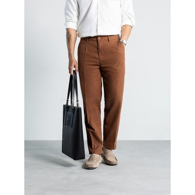 Quần tây nam Ben & Tod  SL2120 BD210 cotton phối sọc cao cấp SlimFit