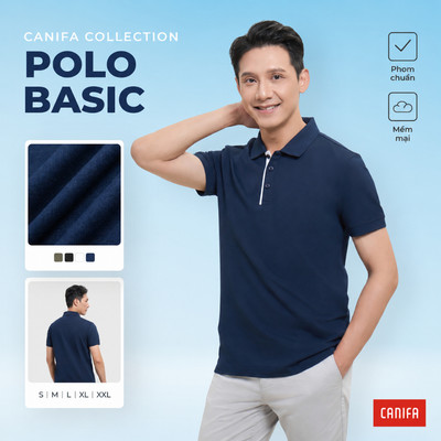 Áo polo nam nam CANIFA 8TP26A003