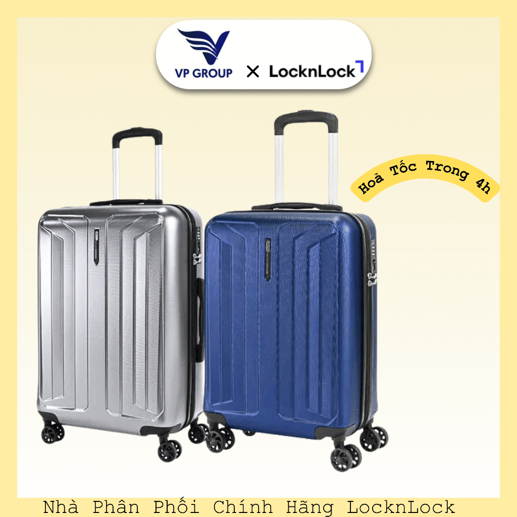 [LocknLock] VALI DU LỊCH 20 INCH - GRAY (LTZ619GRY) / XANH NAY VY (LTZ619NVY)