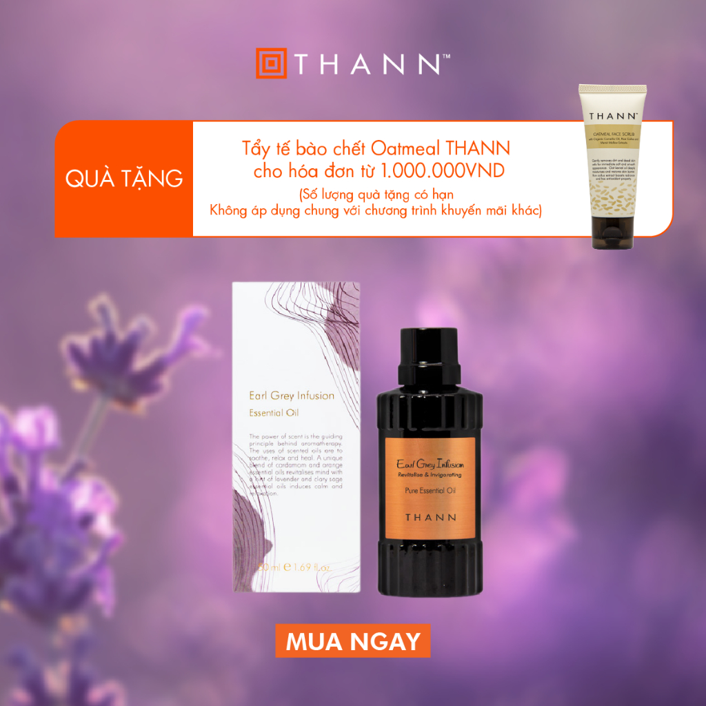 Tinh dầu THANN Earl Grey Essential Oil 50ml