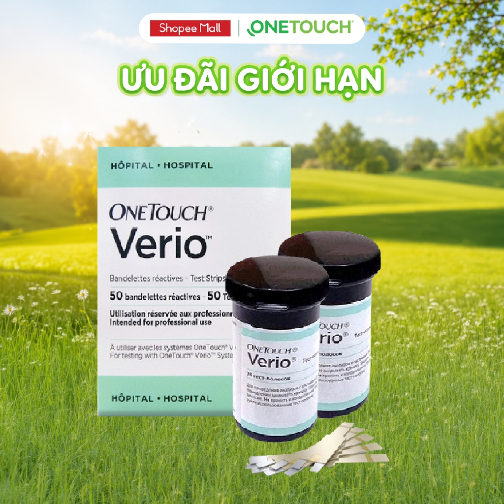 Que thử đường huyết OneTouch Verio