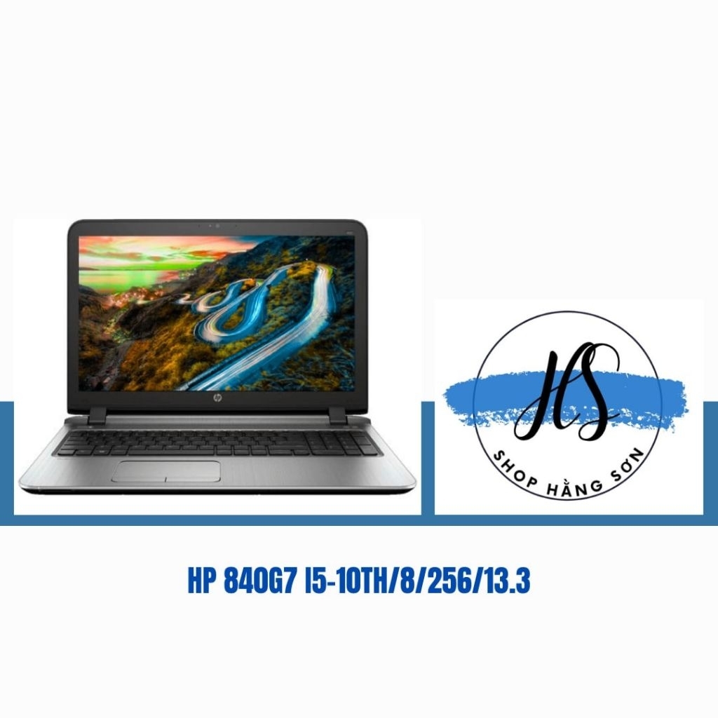 Laptop HP EliteBook 840 G7 Core i5 Gen 10 RAM 8GB SSD 256GB 14 Inch FHD - Hàng Cũ