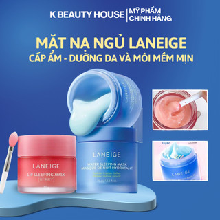 Mặt Nạ Ngủ Laneige Dưỡng Môi Và Da Căng Mọng Mềm Mịn -  K BEAUTY HOUSE