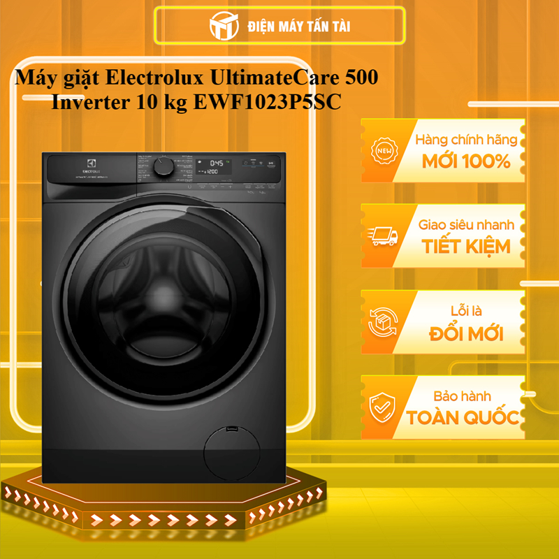 (HCM) - EWF1023P5SC - Máy giặt Electrolux UltimateCare 500 Inverter 10 kg EWF1023P5SC