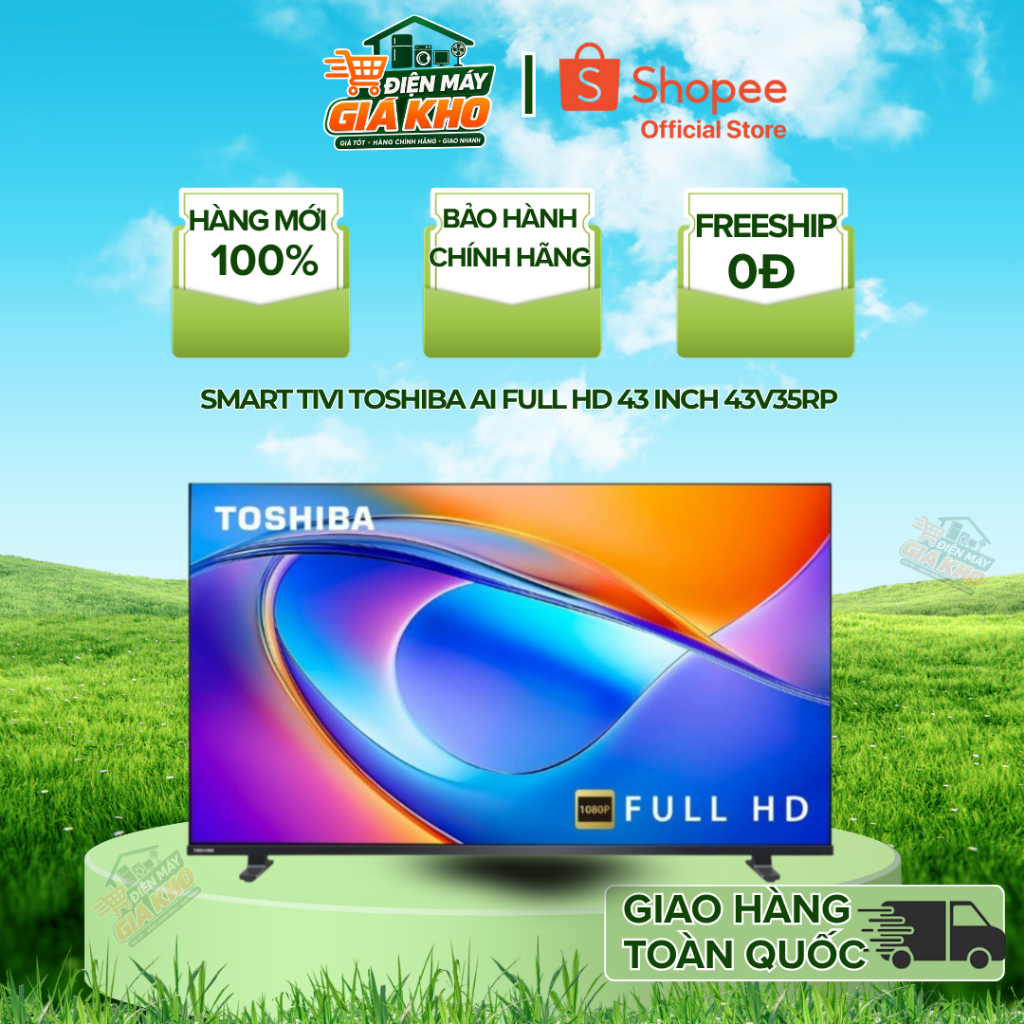 Smart Tivi Toshiba AI Full HD 43 inch 43V35RP