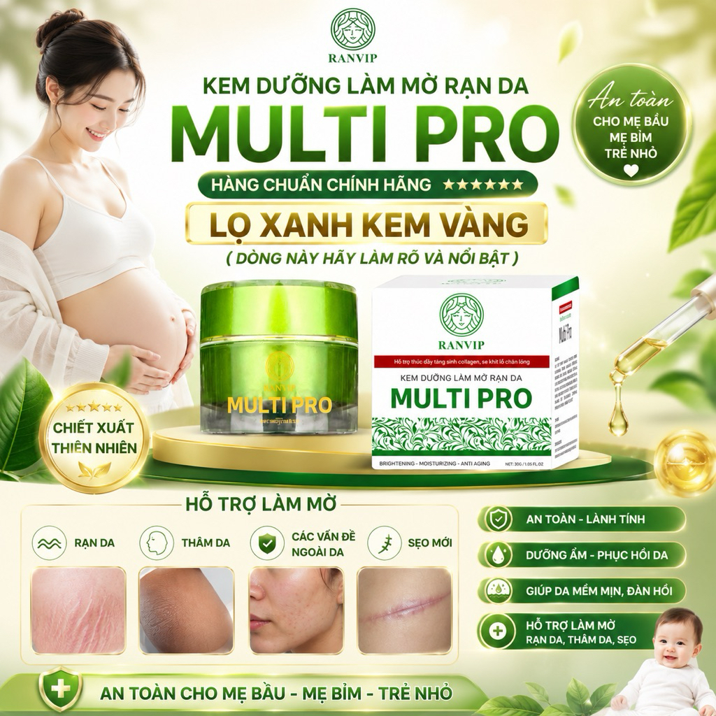 KEM RẠN DA MULTI PRO TẶNG KÈM QUÀ