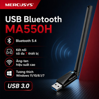Usb thu wifi / bluetooth Mercusys không dây MW150US / MA14N / MA20N / MU6H / MA530 / MA550H