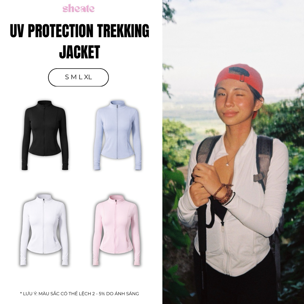UV PROTECTION TREKKING JACKET / ÁO KHOÁC THỂ THAO CHỐNG TIA UV SPF50+