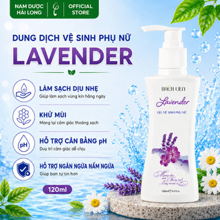 Dung Dịch Vệ Sinh Phụ Nữ Bạch Liên Lavender 120ml Hương Oải Hương Dịu Nhẹ - Ngăn Mùi, Cân Bằng Độ pH