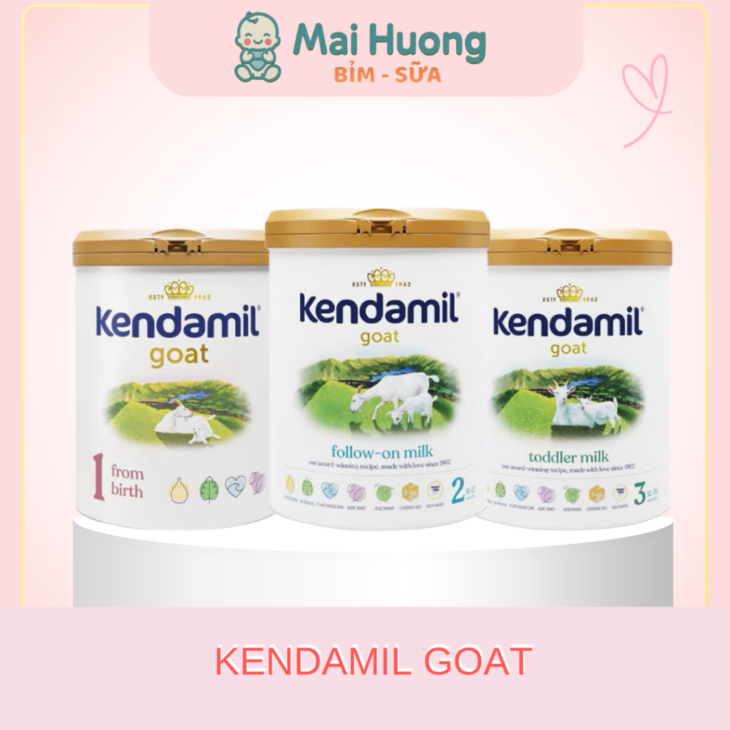 Sữa Kendamil Dê Đạm A2, Kendamil Organic Anh