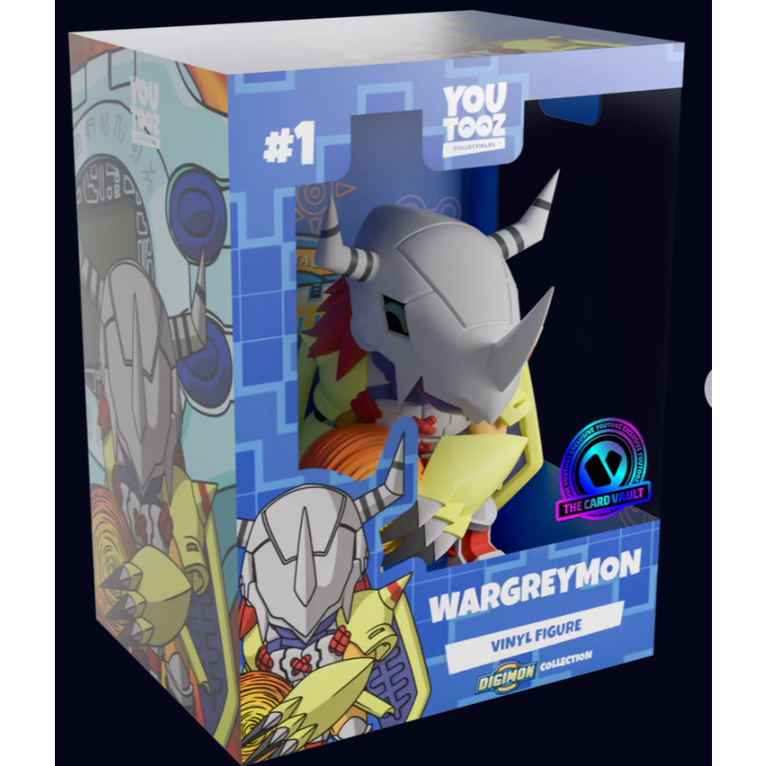 Mô hình Digimon Wargreymon - Vinyl Figure #1 (Limited Edition)