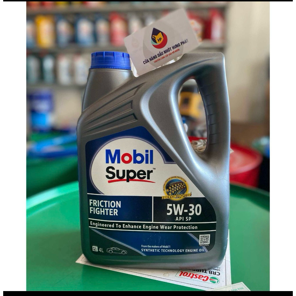 Dầu nhớt Mobil Super Friction Fighter 5W30 4L