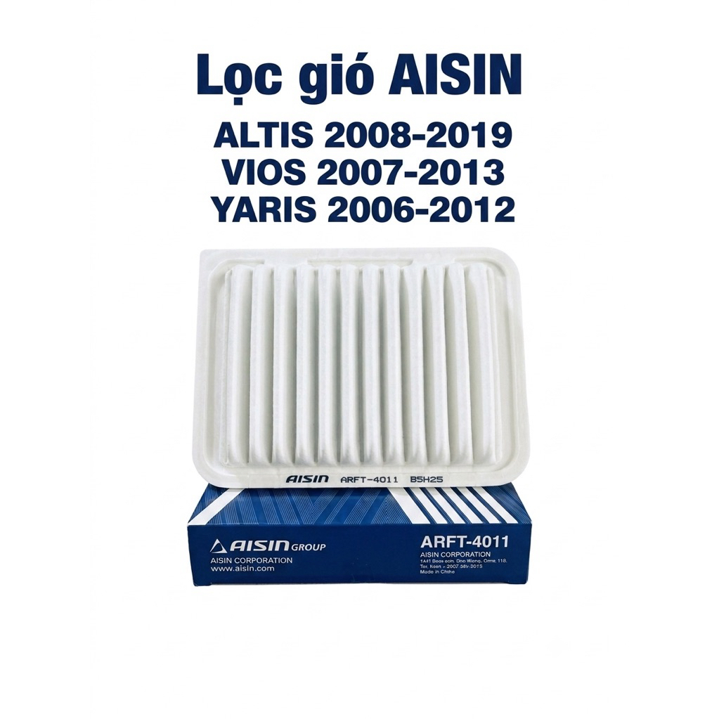 Lọc Gió AISIN Xe ALTIS , VIOS , YARIS Chính Hãng