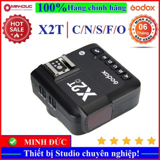 Trigger Godox X2T dùng cho máy ảnh Canon, Sony, Nikon, Fujfilm, Olympus ( MINH ĐỨC )