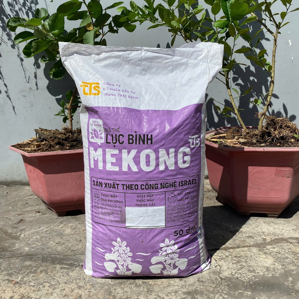 Giá Thể Phân Lục Bình Mekong TTS