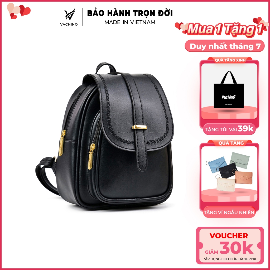 Balo da nữ thời trang dễ thương cao cấp VACHINO-BG018