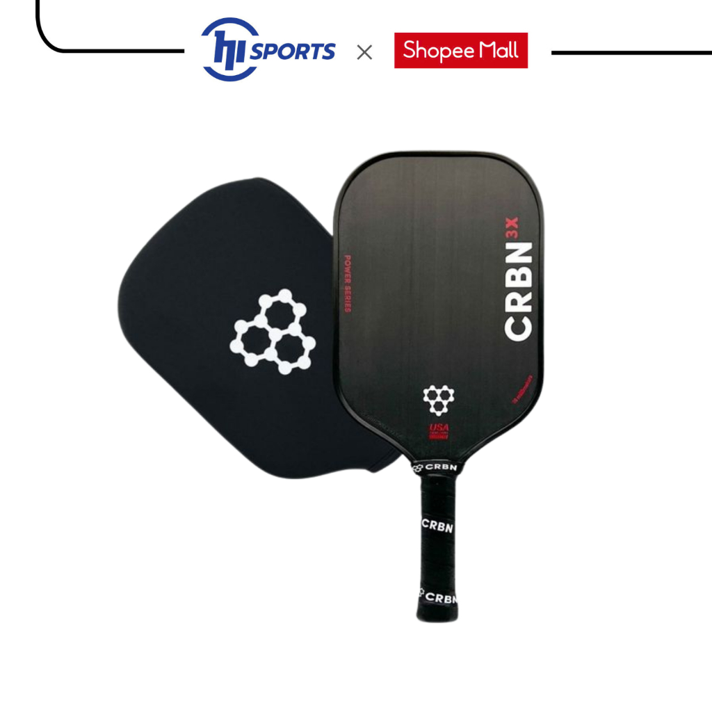 Vợt Pickleball CRBN 3X Hybrid Kèm Túi Đựng Vợt CRBN - 16mm