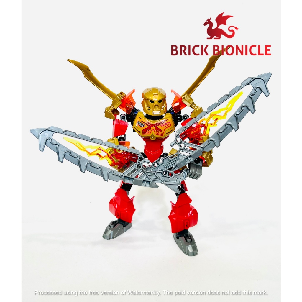 BIONICLE - ĐỒ CHƠI LẮP RÁP BIONICLE GEN 2 - 70787 Tahu - Master of Fire no original box