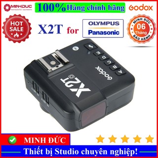 Trigger Godox X2T tích hợp TTL, HSS 1/8000s cho Olympus Panasonic ( MINH ĐỨC )