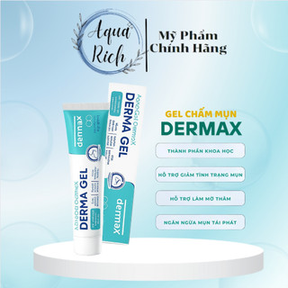Gel Chấm Mụn Acne DermaX Derma Gel - Tuýp 18g Hỗ Trợ Giảm Mụn Làm Mờ Thâm
