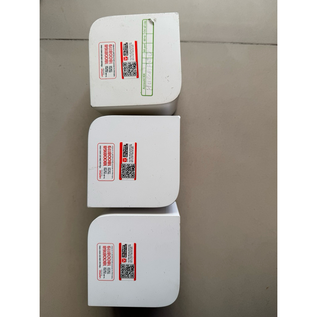Combo 3 mesh wifi Viettel không nguồn