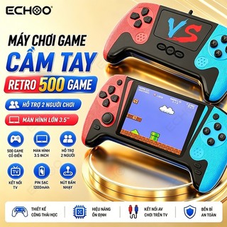 Máy Chơi Game Cầm Tay Q21 Retro 500 Game Màn Hình 3.5 Inch HD Hỗ Trợ 2 Người Chơi Kết Nối TV AV