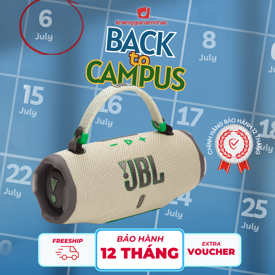 Loa Bluetooth Di Động JBL Charge 6 - Chính Hãng PGI