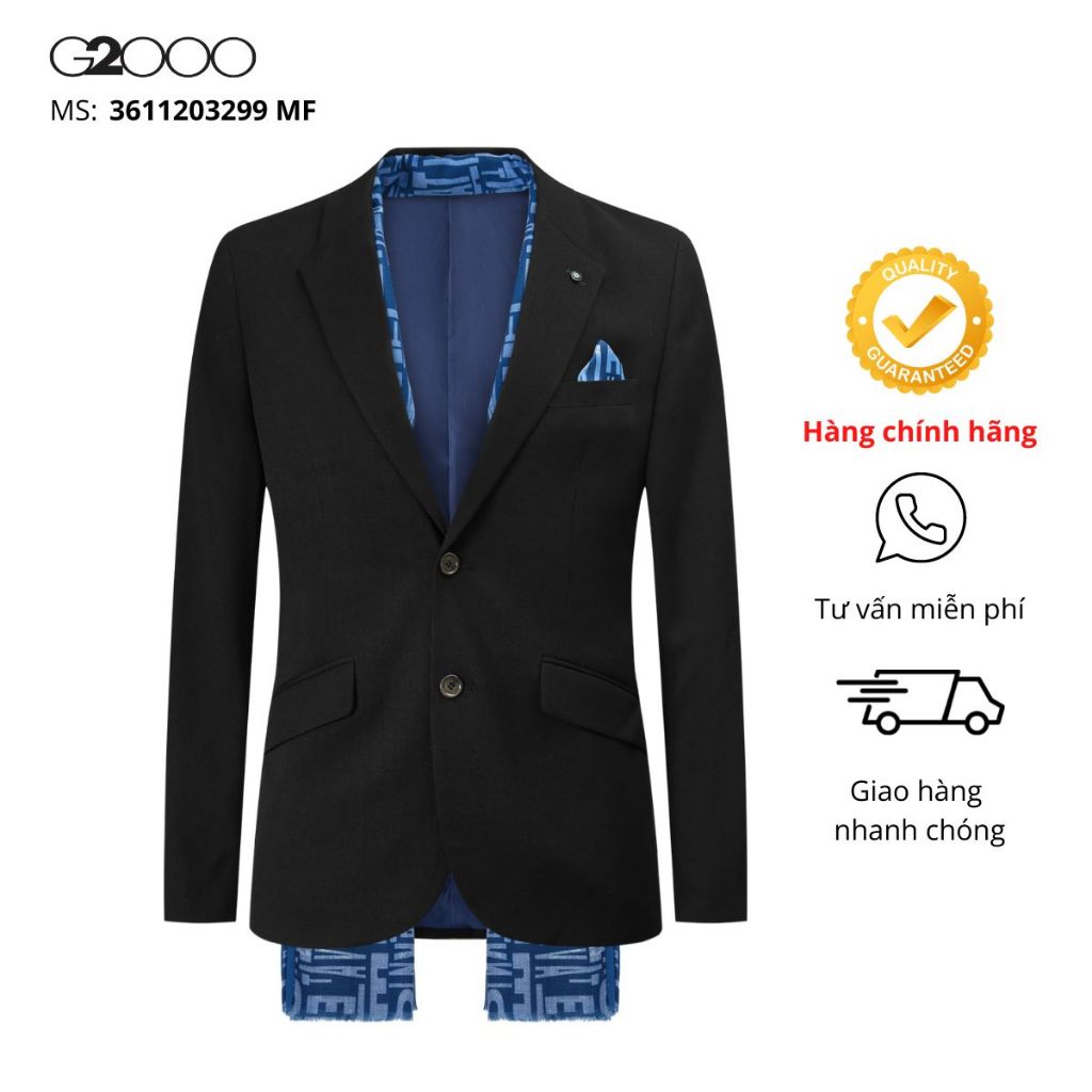 Áo Vest Nam Smart Fit G2000 (3611203299) Màu Đen