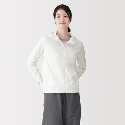 [26AW] MUJI Áo Khoác Nữ Chống Uv Nhanh Khô Khóa Kéo