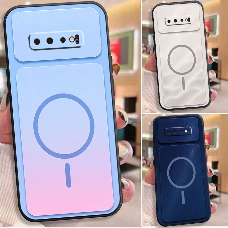 Ốp Lưng điện thoại Samsung S10 / S10E / S10 Plus / S10+ Ốp Lưng In Hình Minimal Gradient Cao Cấp