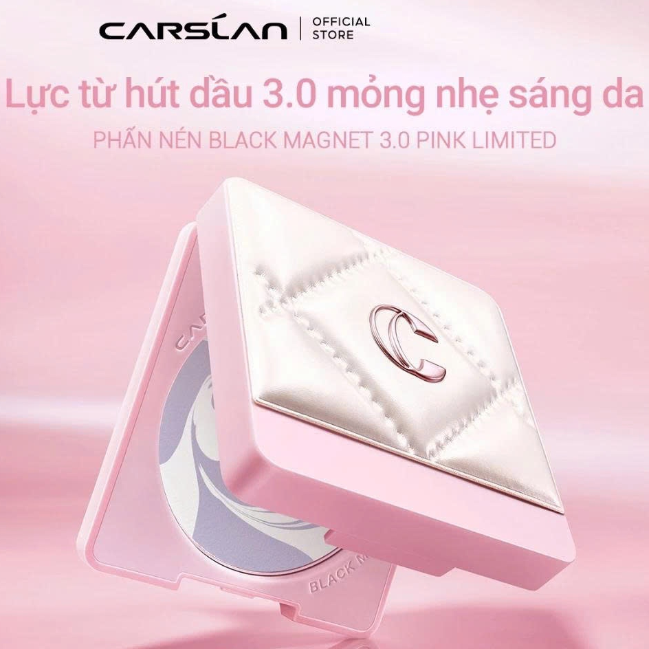 Phấn Nén Carslan 3.0 New Pink Limited – Kiềm Dầu, Lớp Nền Mịn Đẹp | BLINK BEAUTY