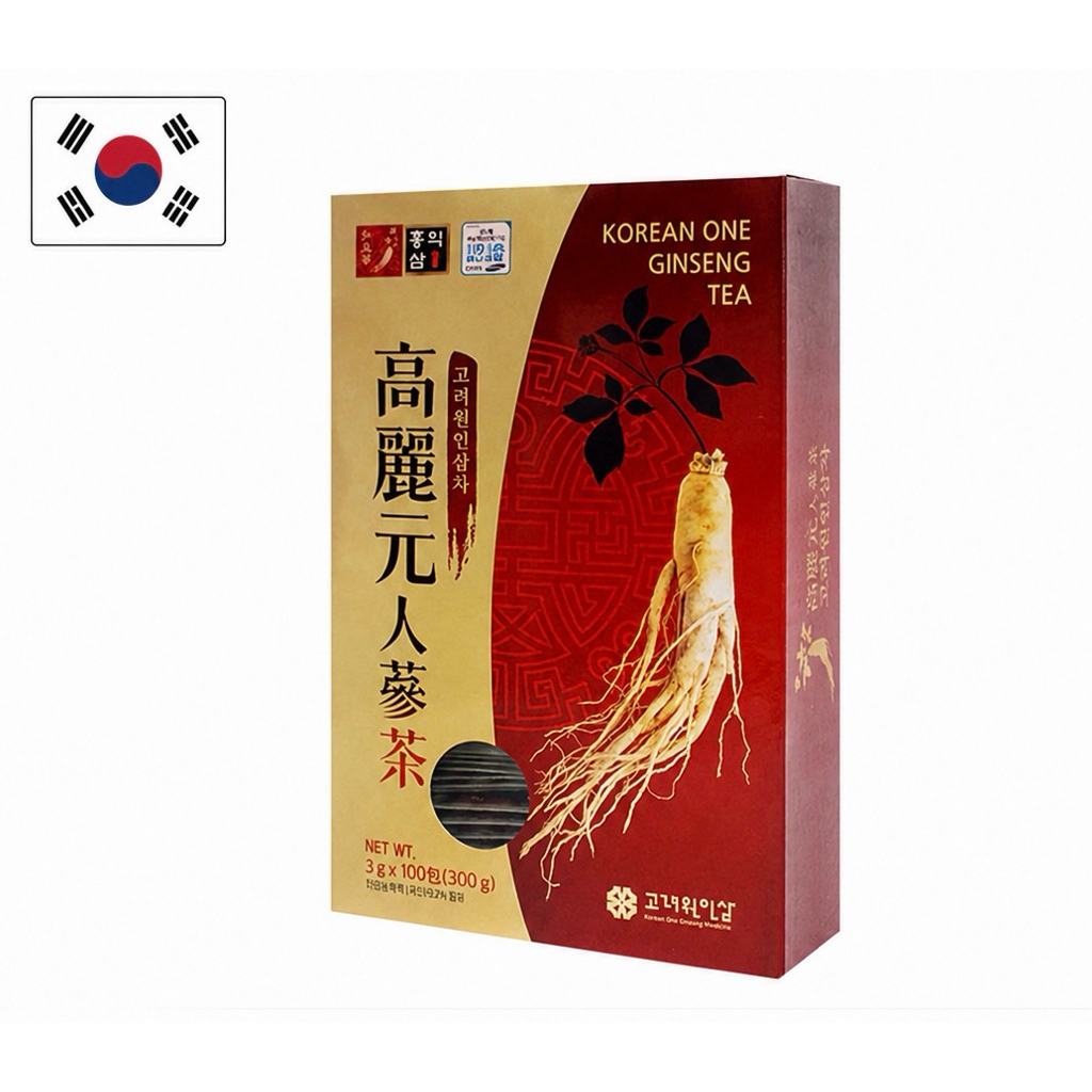 TRÀ NHÂN SÂM HÀN QUỐC KOREAN ONE GINSENG TEA 100 GÓI