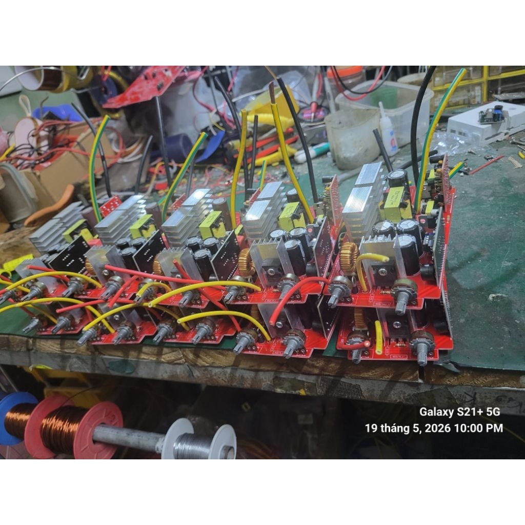 mạch 6f IGBT AUTO chạy pin 21vol, không có vỏ hộp