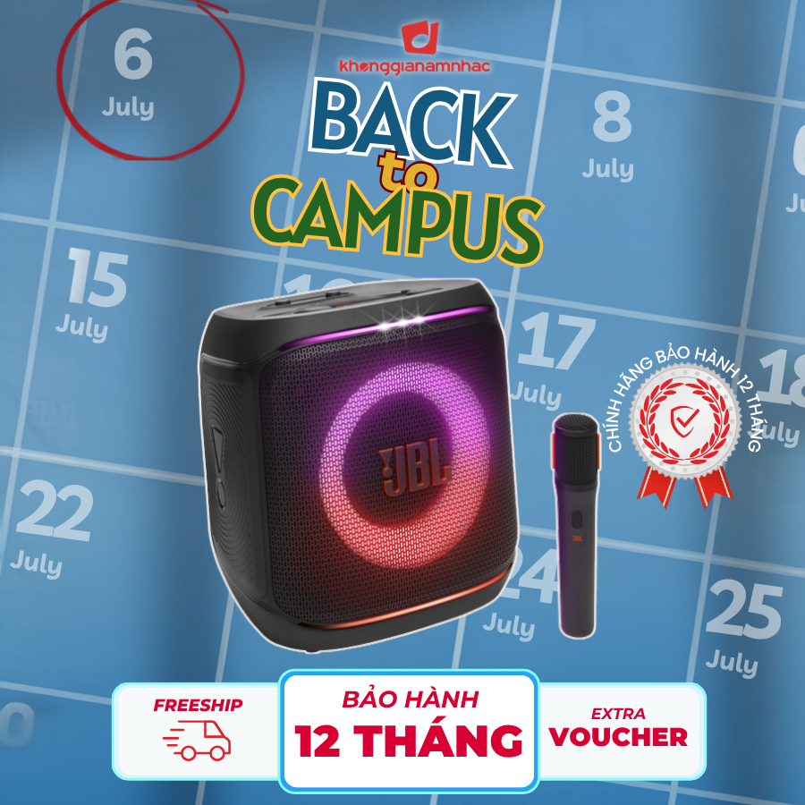 Loa Karaoke Di Động JBL PartyBox Encore 2 (Tặng Kèm 2 Mico) - Chính Hãng PGI