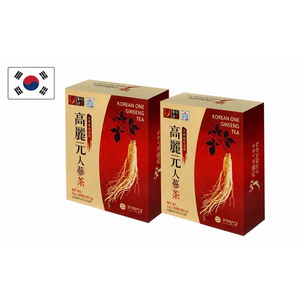 TRÀ NHÂN SÂM HÀN QUỐC KOREAN ONE GINSENG TEA 50 GÓI