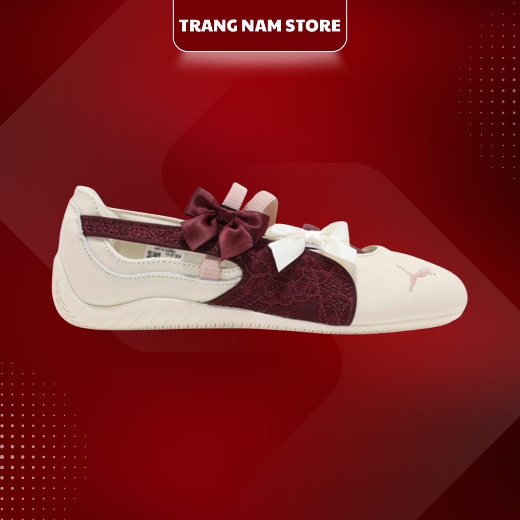 Giày Emiko Puma_Speedcat Ballet ‘Frosted Ivory’ Cực Xinh. Full Box