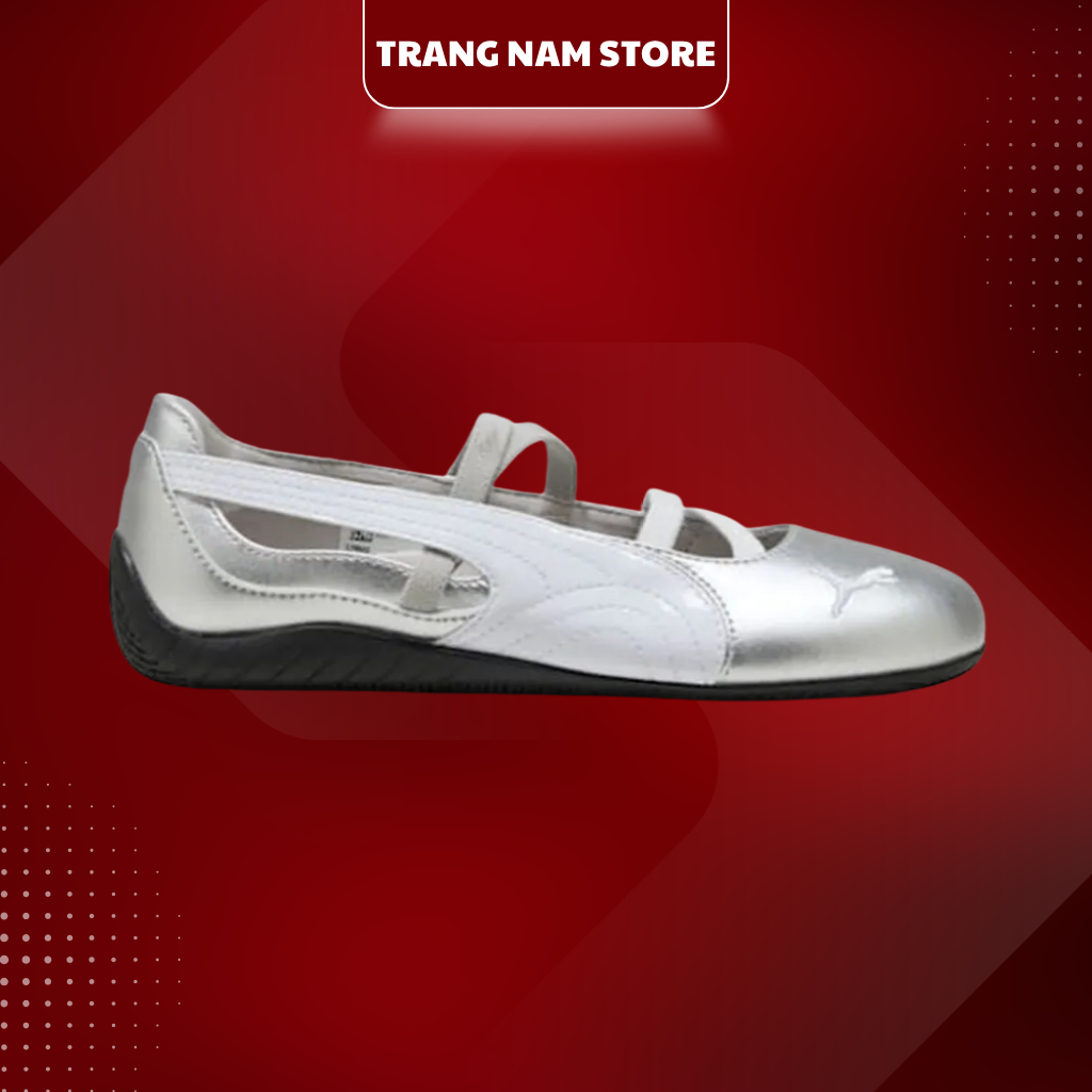 Giày Emiko Puma_Speedcat Ballet ‘Ballet Silver’ Cực Xinh. Full Box