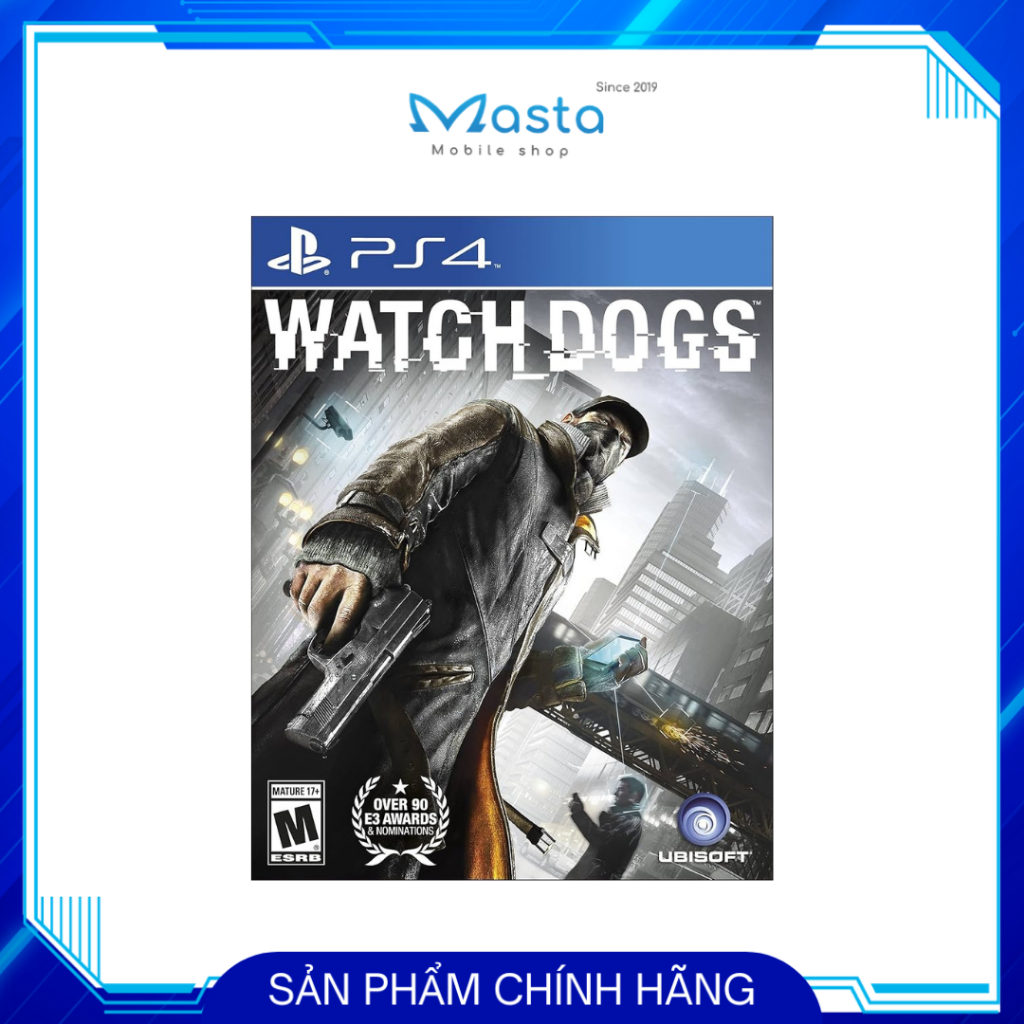 Đĩa Game Watch Dogs Ps4 Like New