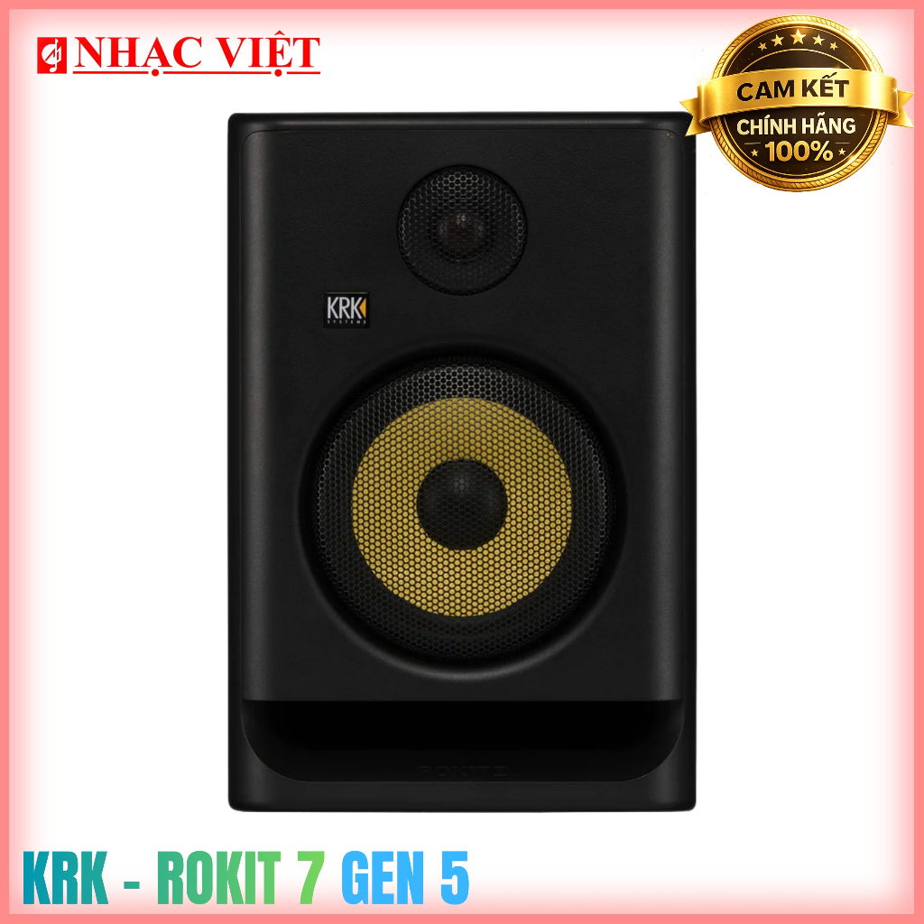 [Chính Hãng] Một cặp Loa Kiểm Âm Monitor nhà hãng KRK - ROKIT 7 "RP7G5"