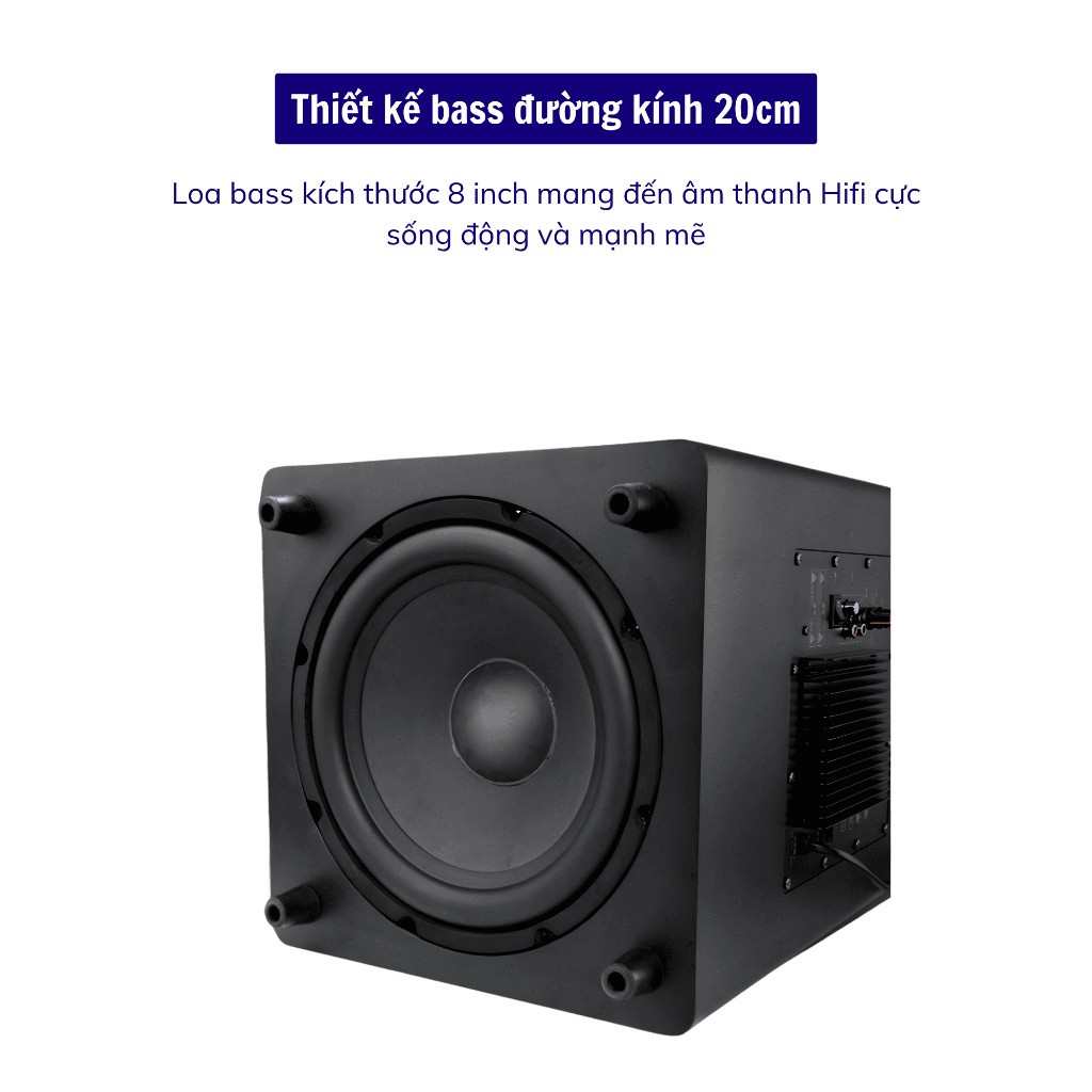 Loa trầm điện Faike. sub điện bass 20 đánh uy lực, bảo hành 12 tháng